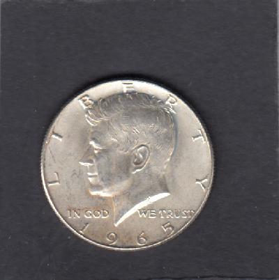 Beschrijving: 1/2 Dollar KENNEDY  